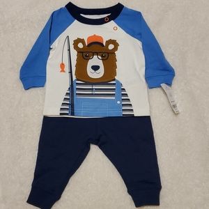2 piece Carter's infant boys set
